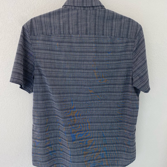 Men’s Penguin Button-up Short Sleeve Shirt - Picture 2 of 2